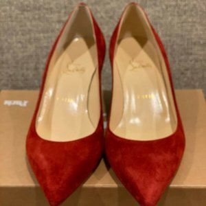 Christian Louboutin Red wedge pumps sz:40